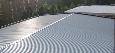 Coperture di ogni genere, con lastre grecate e pannelli coibentati